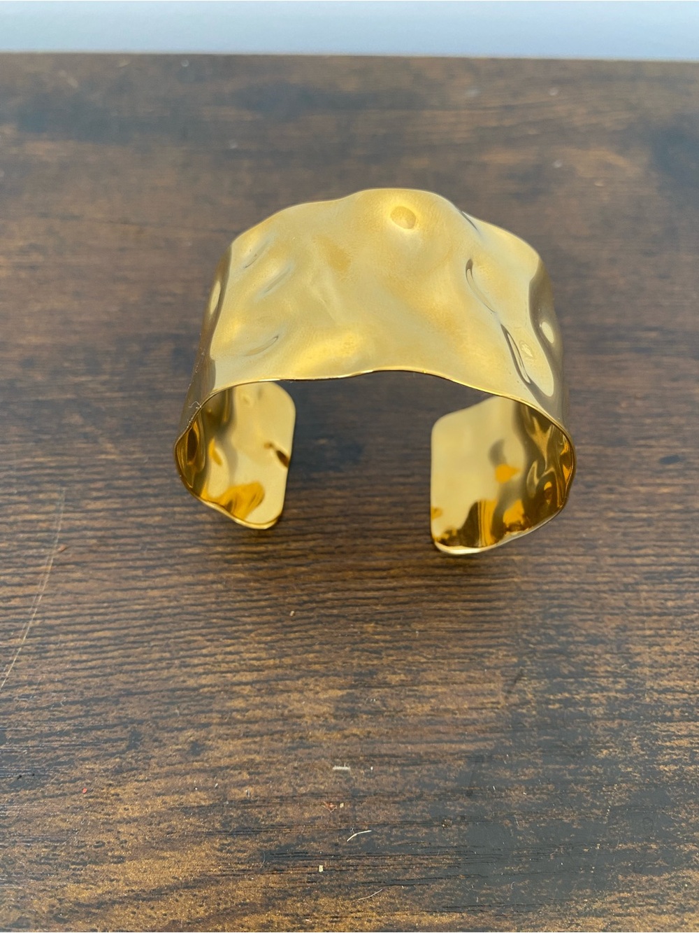 Gold Plated Cuff Bracelet